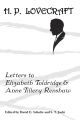 H. P. Lovecraft: Letters to Elizabeth Toldridge & Anne Tillery Renshaw