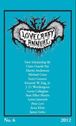 Lovecraft Annual No. 06 [2012]